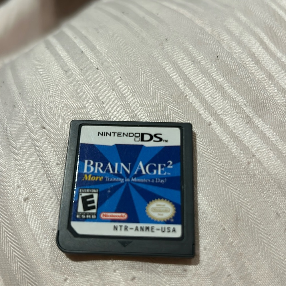 Nintendo DS game Brain Age 2